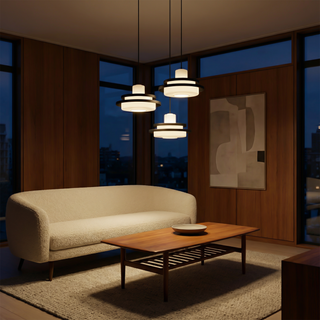 Industrial Glass Pendant Lamp – Modern Industrial Lighting With Iron Finish