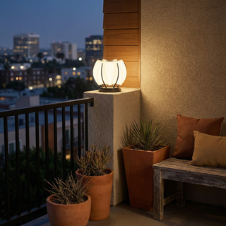 Outdoor Solar Lamp – Stainless Steel LED Garden Solar Light | Eco Friendly Lighting