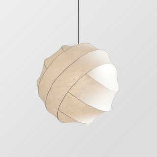 Nordic white pendant from below — globe adjustable ceiling lamp