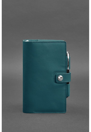 leather bound notebook a5 classic soft book design removable sections lifestyle view