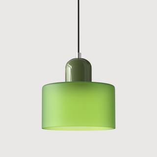 Suspension Bauhaus – Luminaire Moderne en Verre pour Îlot de Cuisine avec Culot E27