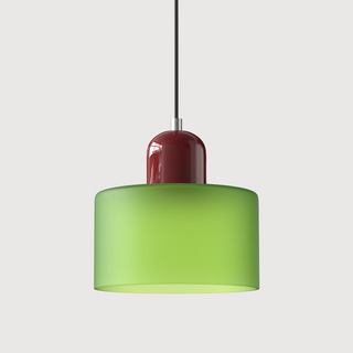 Suspension Bauhaus – Luminaire Moderne en Verre pour Îlot de Cuisine avec Culot E27