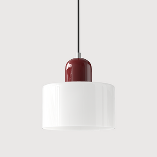 Suspension Bauhaus – Luminaire Moderne en Verre pour Îlot de Cuisine avec Culot E27