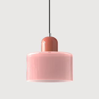 Suspension Bauhaus – Luminaire Moderne en Verre pour Îlot de Cuisine avec Culot E27