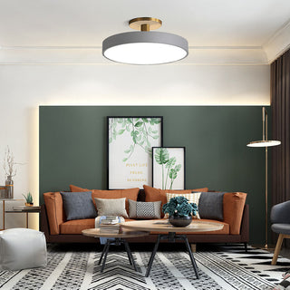 Semi-Flush Mount Ceiling Light – Acrylic LED Fixture for Bedroom & Dining Room