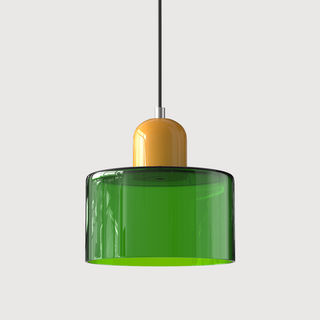 Suspension Bauhaus – Luminaire Moderne en Verre pour Îlot de Cuisine avec Culot E27