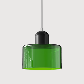 Suspension Bauhaus – Luminaire Moderne en Verre pour Îlot de Cuisine avec Culot E27