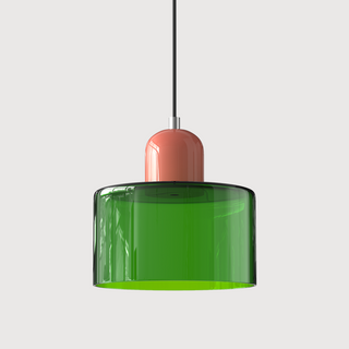 Suspension Bauhaus – Luminaire Moderne en Verre pour Îlot de Cuisine avec Culot E27