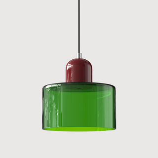 Suspension Bauhaus – Luminaire Moderne en Verre pour Îlot de Cuisine avec Culot E27