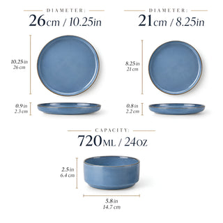 Stoneware Dinnerware Set