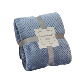 snuggle plaid blanket warm fleece soft throw plush winter cozy bed close-up