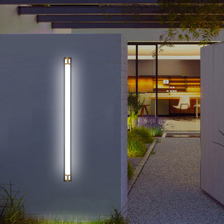 Outdoor IP65 long LED wall sconce — waterproof garden