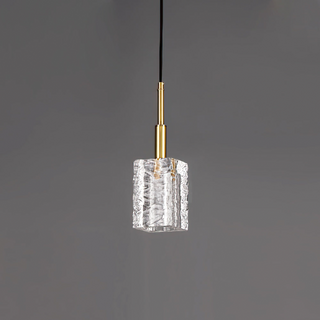 Romantic ambient crystal ceiling pendant — living room fixture