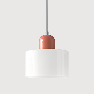 Suspension Bauhaus – Luminaire Moderne en Verre pour Îlot de Cuisine avec Culot E27