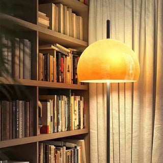 Medieval retro glass lamp setting — mushroom iron wide