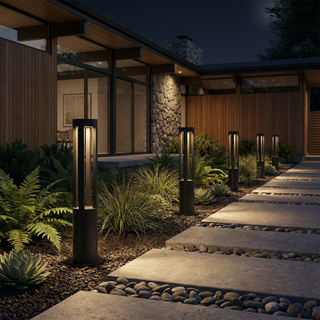 Outdoor LED Floor Light – Durable Aluminum Fixture | Modern Garden Lighting