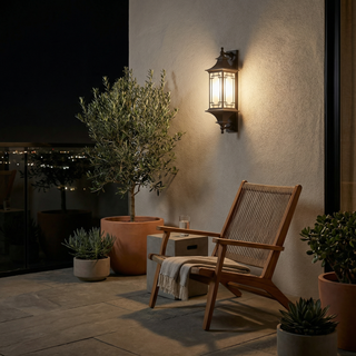 Exterior Wall Light – Aluminum & Glass Modern Outdoor Lighting by Lumavera