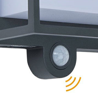 Solar Wall Light – Modern Outdoor Lighting With Acrylic Wall Lamp & Warm LED Light