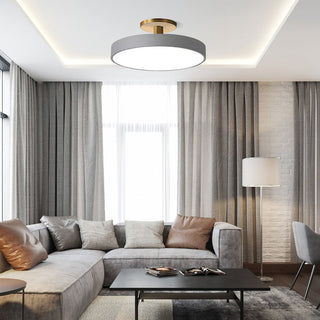 Semi-Flush Mount Ceiling Light – Acrylic LED Fixture for Bedroom & Dining Room