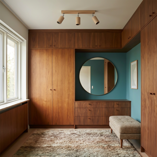 Plafonnier en Bois Naturel – Plafonnier Scandinave à 3 Spots par Lumavera