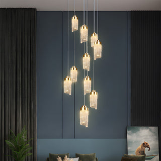 Acrylic Pendant Lights – Modern LED Fixtures With Warm Ambient Lighting For Living Room
