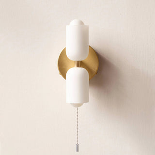 Modern adjustable LED double head wall lamp — sconce