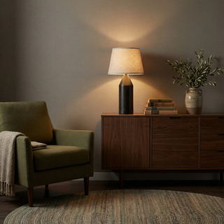 Contemporary Table Lamp – Modern Desk Lamp With Adjustable LED Lighting