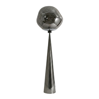 Lava Ball Floor Lamp – Decorative Aluminum Base With Acrylic Globe Light