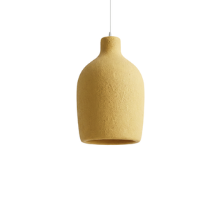 LED Pendant Light – Wabi Sabi Lighting Japanese Pendant Lamp With Brushed Nickel Finish