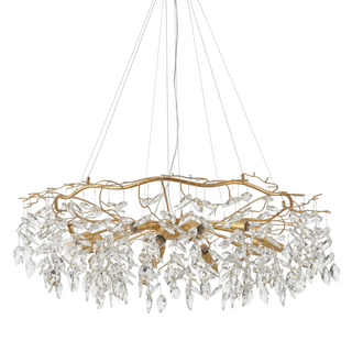 Modern Crystal Chandelier – Luxury Cut Crystal Pendant with Dimmable LED Lighting