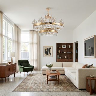 Interior Ceiling Light – Modern Ceiling Lamp With Warm Ambient Lighting