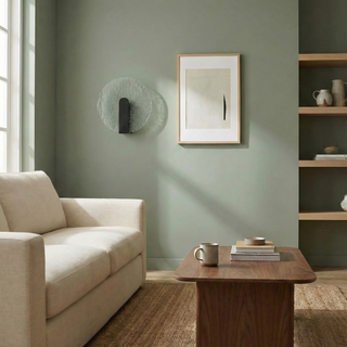 Black Wall Lamp – Contemporary LED Wall Sconce with Acrylic Lampshade Light