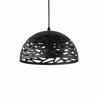 Adjustable Hanging Lamp – Mid Century Pendant With Metal Fixture & Vintage Style