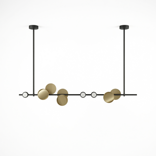 Two-Tone Pendant Lights – Modern Metal Pendant Lighting With Warm Ambient Light