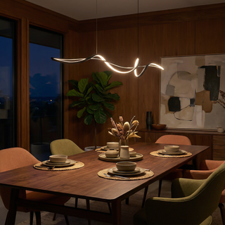 Contemporary Pendant Lamp – Modern LED Pendant Light with Adjustable Color Temperature