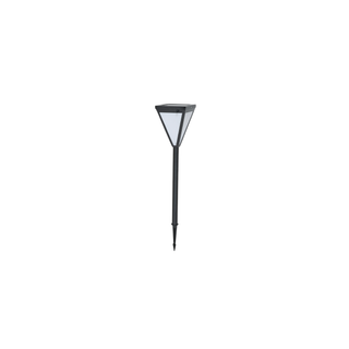 Black Metal Outdoor Lamp – Durable LED Garden Light | Weather Resistant Fixture