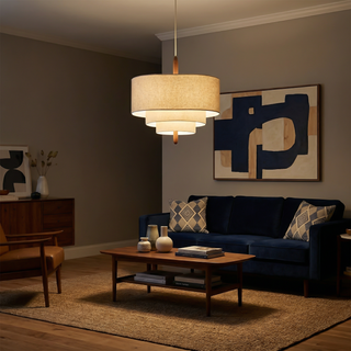 Scandinavian Pendant Light – Modern Glass Pendant Lamp With Adjustable Suspension