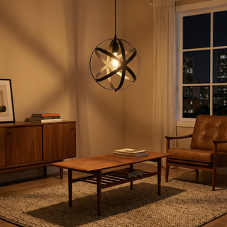Retro Pendant Lamp – Vintage Pendant Light With Soft Ambient Lighting & Timeless Design