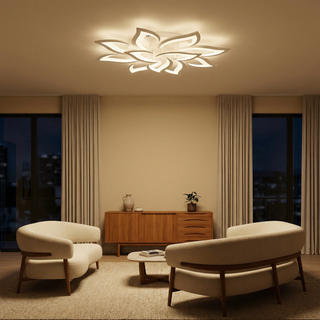 Acrylic Ceiling Light – Modern Dimmable Surface Mount Fixture for Living Room Lighting