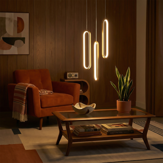Radiant Pendant Light – Modern Pendant Light | Aluminum Iron Fixture, Warm LED Accent Lighting