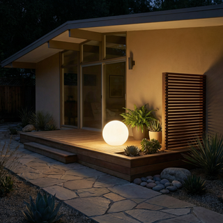 Solar Garden Lamp – Wireless Outdoor Light With Remote & 16 Hour Battery Life