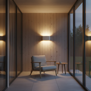 Modern Aluminum Wall Light – Sleek LED Fixture | Durable Contemporary Lighting
