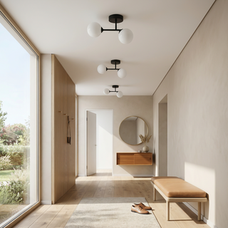 LED Ceiling Light – Scandinavian Ceiling Lamp With Soft LED Ambiance