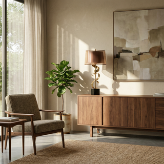 Contemporary Led Table Lamp – Modern Minimalist Desk Light with Soft Ambient Lighting