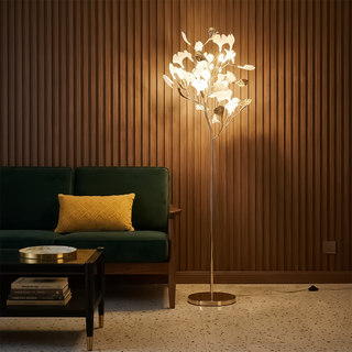 Design Floor Lamp Tree Shape – Modern Prestige Ambiance Lighting with LED