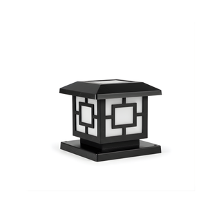 Solar Table Lamp – Modern Waterproof Outdoor Solar Lantern with Integrated LED