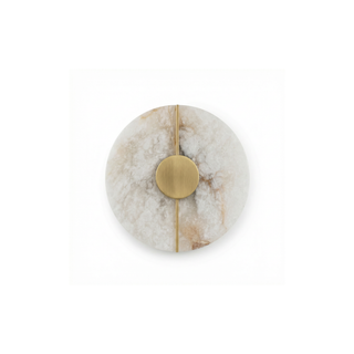 Marble Wall Lamp – Gold Wall Sconce with Integrated LED | Luxury Natural Lighting