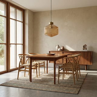 Modern Hanging Lamp – Nordic Pendant Light With Adjustable Glass Metal Design