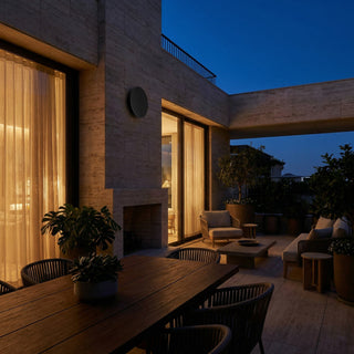 Modern LED Wall Light – Durable Acrylic Outdoor Wall Light With Warm Lighting