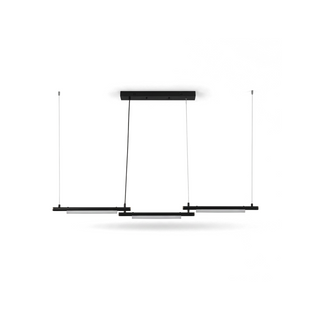 Modern Iron Chandelier – Elegant LED Lighting for Living & Dining Rooms